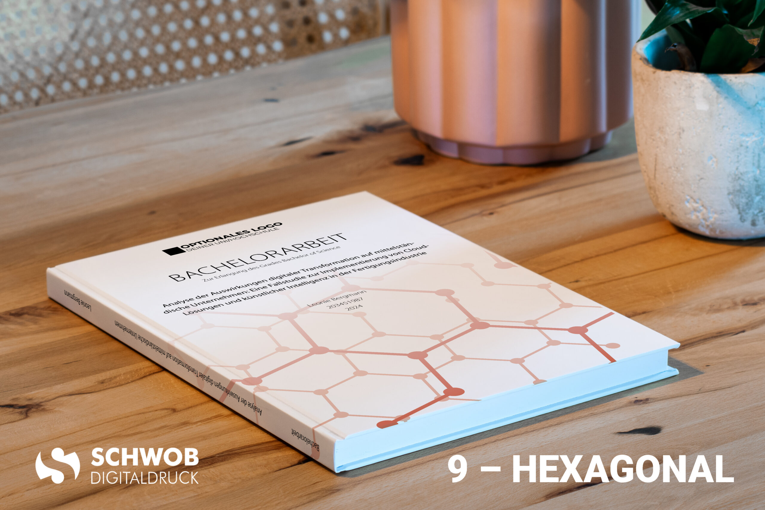 Hardcover 9 - Hexagonal